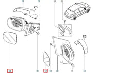 Clio Yan Ayna Camı Şema