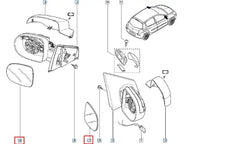 Clio Yan Ayna Camı Şema