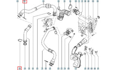 Megane Turbo Hortumu Sabitleme Sekmanı Şema