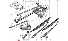 Megane Cam Silecek Motoru Şema