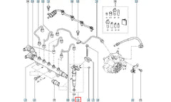 Kangoo Enjektör Borusu Şema