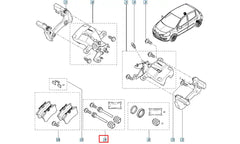 Kangoo Fren Kaliper Pimi Takım Şema