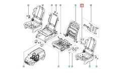 Kangoo Koltuk Yatırma Kolu Şema