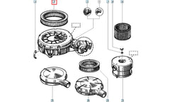 12 Toros Hava Filtresi Şema