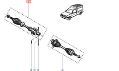 Express Ön Aks Komple Şema