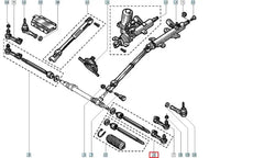 Twingo Rot Başı + Rot Kolu Takım Şema