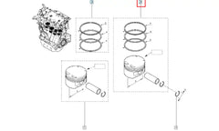 Megane Silindir Onarım Seti (Piston, Segman) Şema