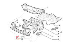 Doblo Far Kaşı Bağlantı Klipsi Şema