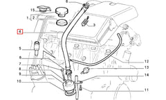 Tipo Motor Yağ Buhar Hortumu Şema
