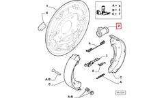 500 Arka Fren Merkezi Şema