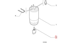 Fiorino Yakıt Filtre Sensörü Şema