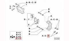 Doblo Ön Fren Balatası Şema