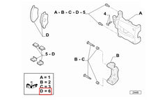 Egea Ön Fren Balatası Şema