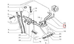 Tempra Motor Yağ Hortumu Şema