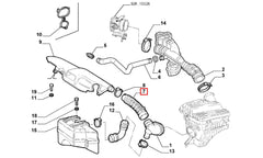 Brava Hava Filtre Kutusu Hortumu Şema