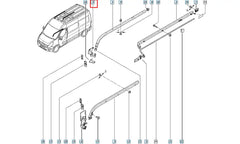Master Sürgülü Kapı Ray Makarası Şema