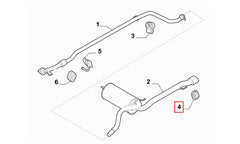 Albea Egzoz Askı Ve Montaj Lastik Takozu Şema