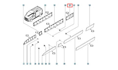Trafic Çamurluk Çıtası Şema