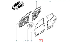 Kadjar Kapı Komple Şema