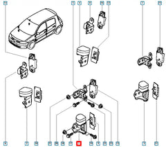Megane Kapı Menteşesi Şema