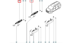 Lodgy Kapı Dış Açma Kolu Şema