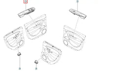 Megane Cam Ve Ayna Kumanda Butonu Şema