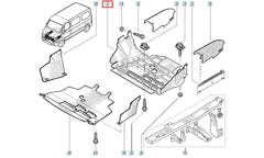 Master Motor Alt Koruma Plastiği Şema
