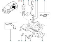 Megane Yakıt Depo Şamandırası Şema