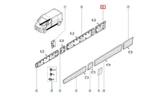 Trafic Çamurluk Çıtası Şema