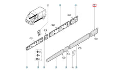 Trafic Çamurluk Çıtası Şema