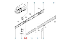 Trafic Kapı Çıtası Şema