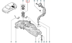 Clio Yakıt Depo Şamandırası Şema