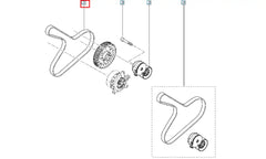 Laguna Alternatör Kayışı Şema