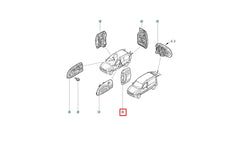 Kangoo Kapı Dış Açma Kolu Şema