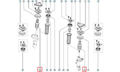 Modüs Amortisör Toz Körüğü Şema