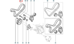 Master Alternatör Kayışı Şema
