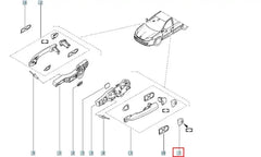 Clio Kapı Kilit Şifre Kapağı Şema