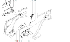 Clio Yakıt Depo Dış Kapağı Şema