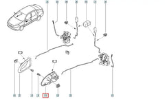 Modüs Kapı İç Açma Kolu Şema