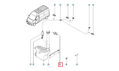 Kangoo Silecek Suyu Deposu Kapağı Şema