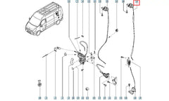 Master Bagaj Kilit Mekanizması Şema