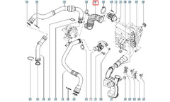 Fluence Hava Filtre Kutusu Hortumu Şema