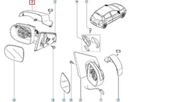 Clio Yan Ayna Kapağı Şema