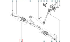 Duster Direksiyon Rot Kolu Ve Körük Seti Şema