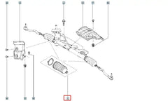 Duster Direksiyon Körüğü Şema