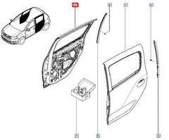 Clio Kapı Komple Şema