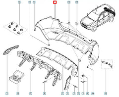 Duster Arka Tampon Şema