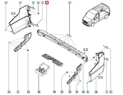 Trafic Arka Tampon Şema
