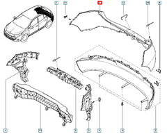 Megane Arka Tampon Şema