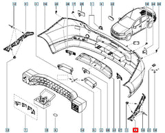 Sandero Tampon Bağlantı Ayağı Şema
